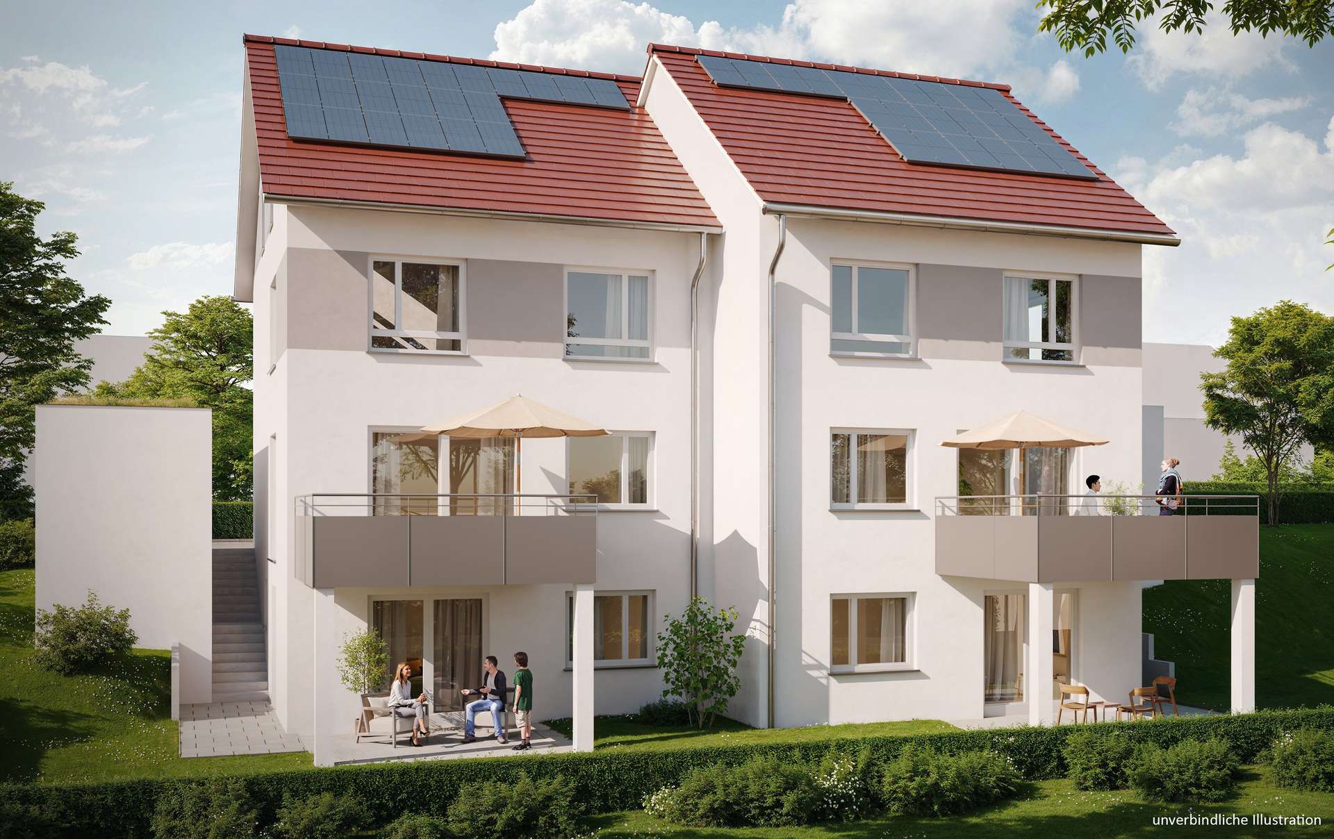 Heimkommen leicht gemacht – Doppelhaus mit viel Komfort in Vaihingen/Enz