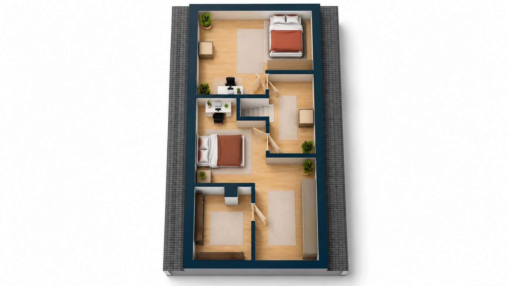 Grundriss SB – Einfamilienhaus mit Einliegerbereich: 364 m² Wohn-/Nutzfläche auf 1.115 m² in Brunsbek-Kronshorst