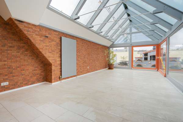 Loftfeeling mit Dachterrasse