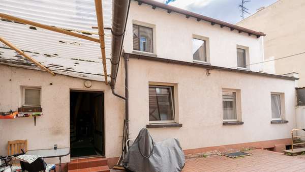Urbanes Wohnen in Fürths Innenstadt im Rückgebäude auf zwei Etagen