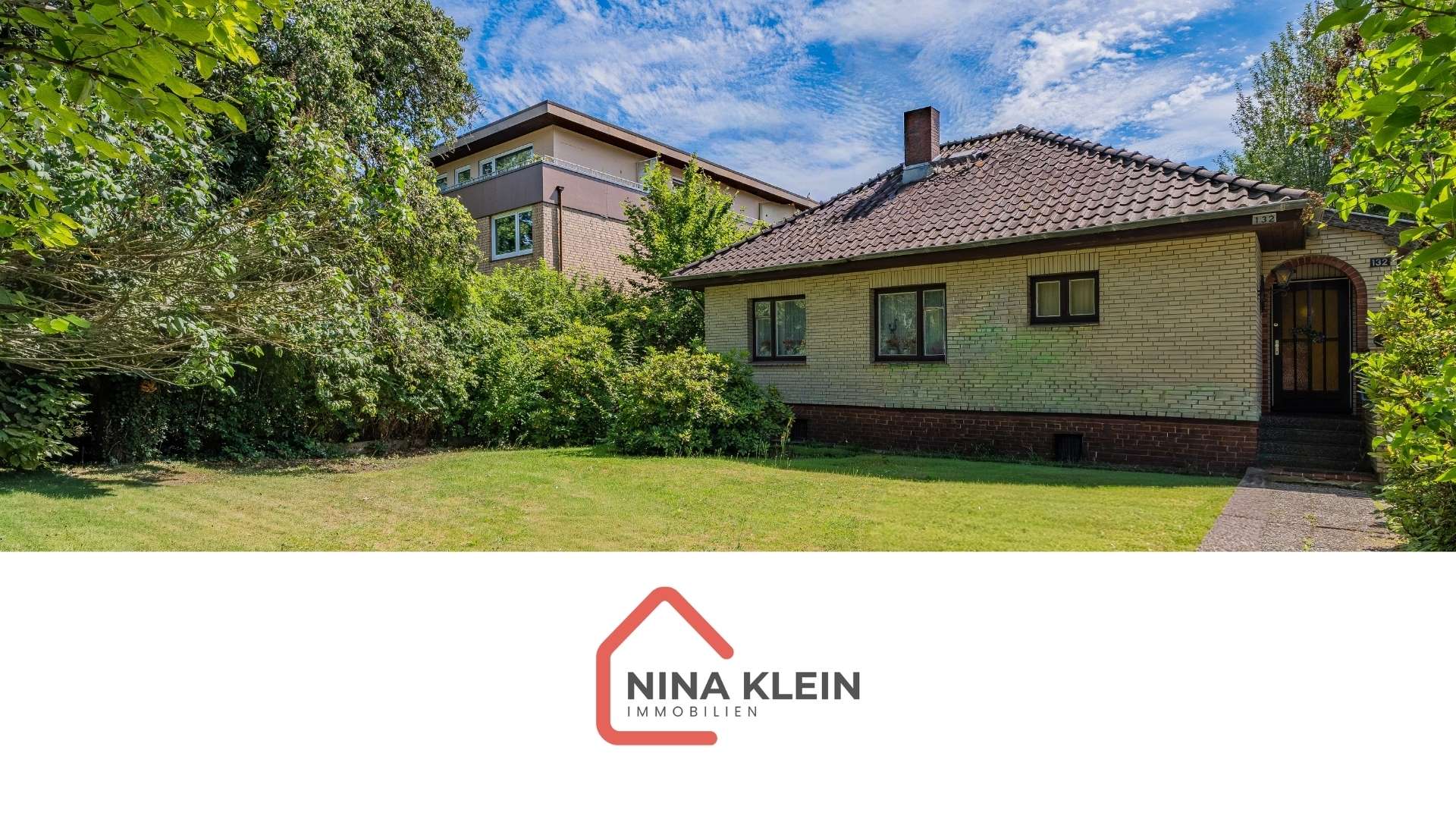 Bramfeld: Baugrundstück ca. 896 m² mit Altbestand, W 2 o, Potenzial für Mehrfamilienhaus