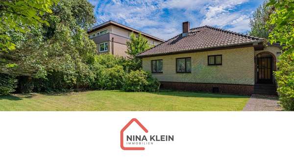 Bramfeld: Attraktives Baugrundstück mit Altbestand, ca. 896 m², Potenzial für Mehrfamilienhaus, 22179 Hamburg