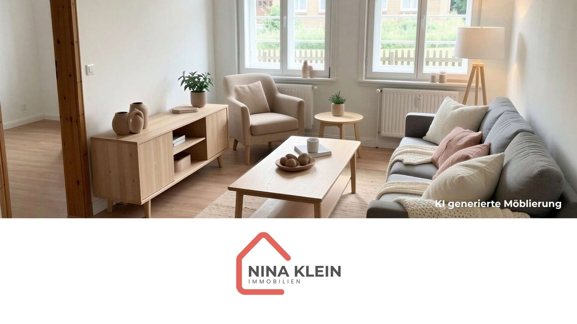 2-Erdgeschosswohnung mit Garten optimal für Senioren