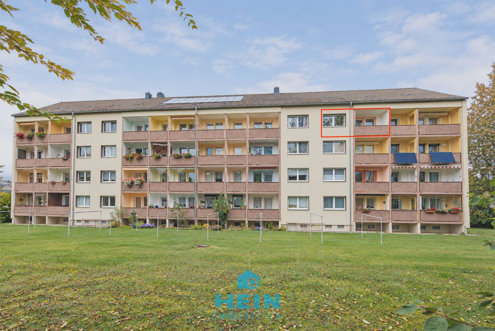 Raum für neue Ideen – 2-Zimmer-Wohnung mit Balkon und Stellplatz!