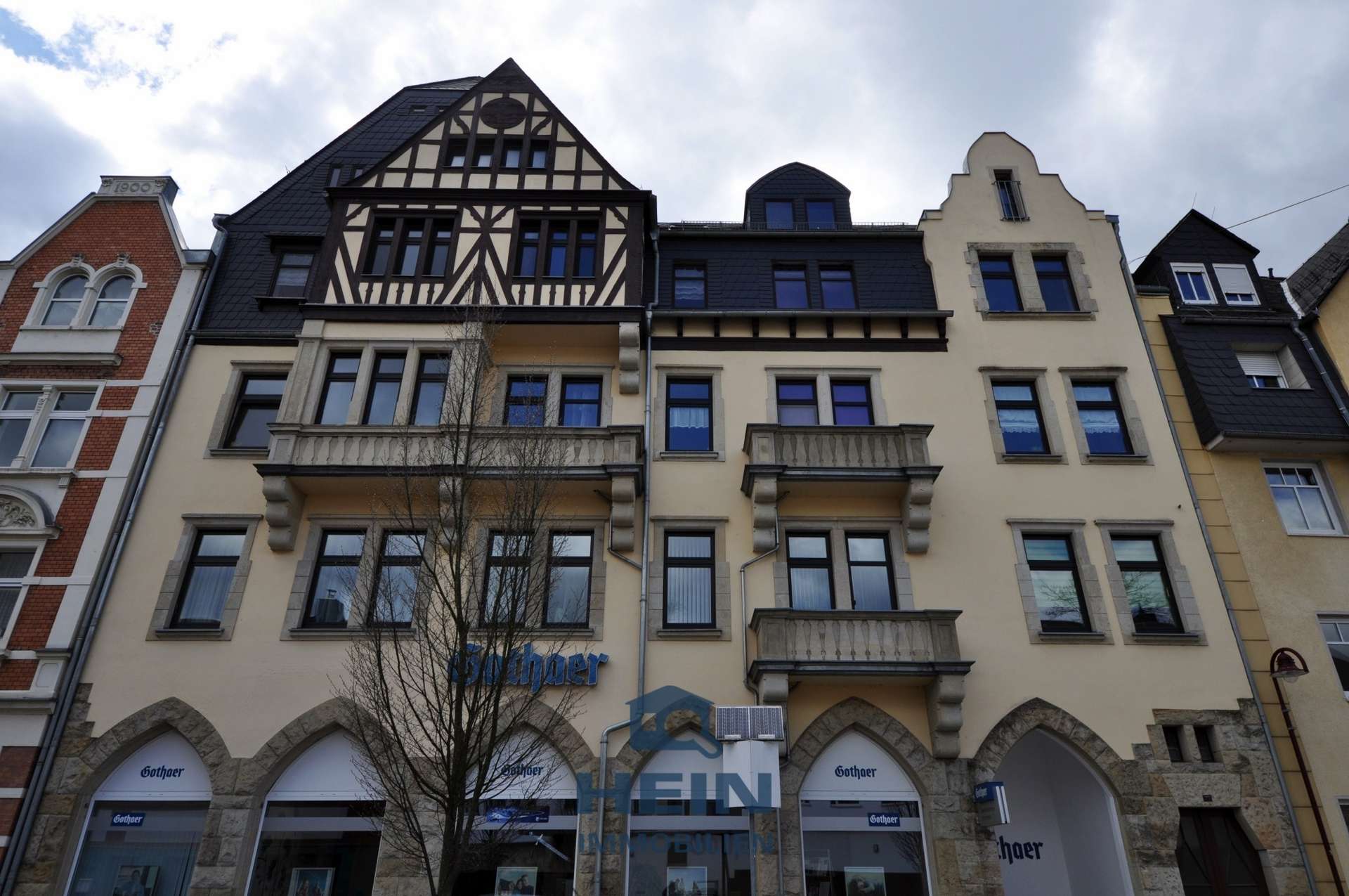 Gemütliche 2-Raumwohnung im Zentrum von Aue mit 2 Balkonen