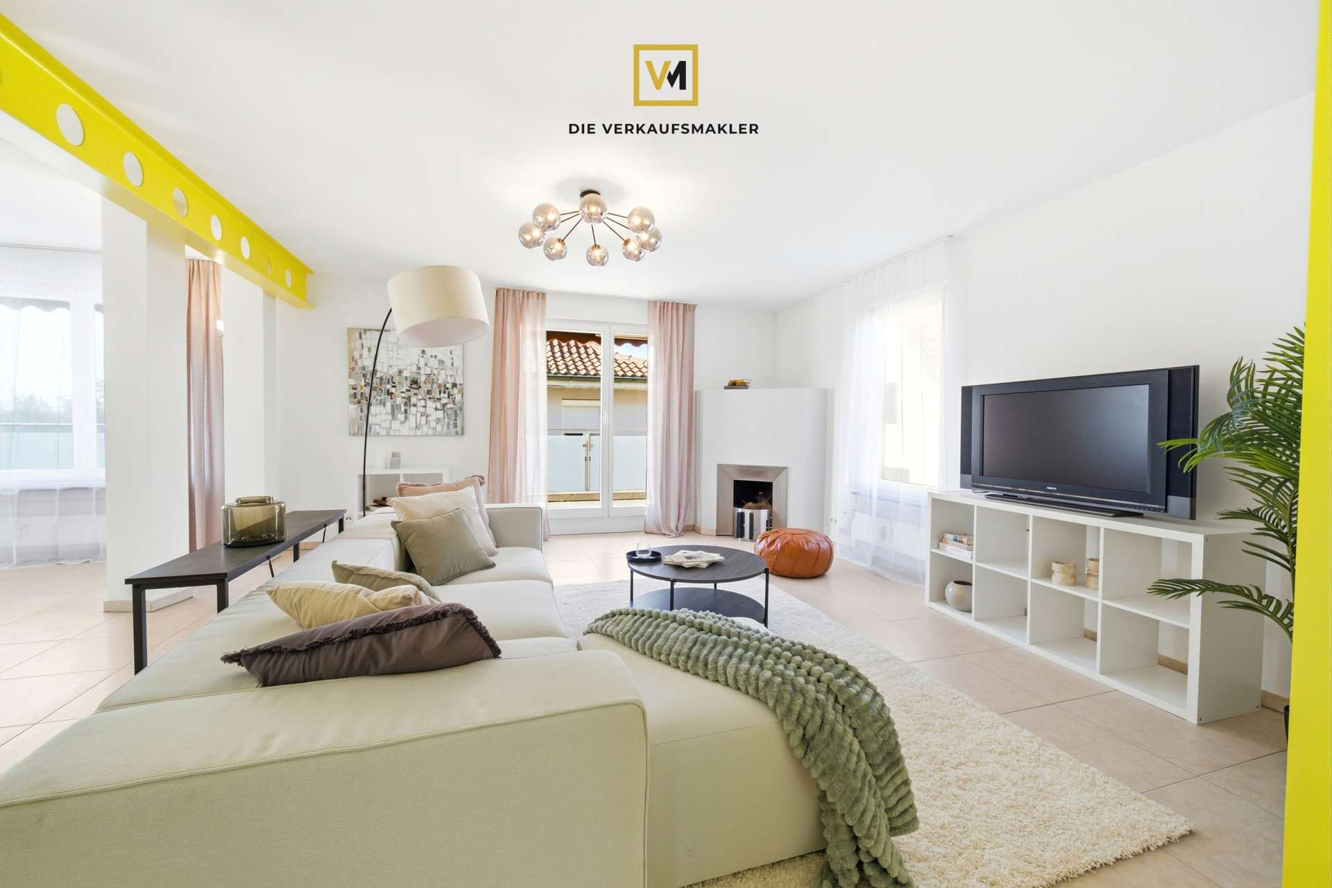 Unten Praxis oder Kanzlei, oben Penthouse mit 154 m² Etage und Dachterrasse