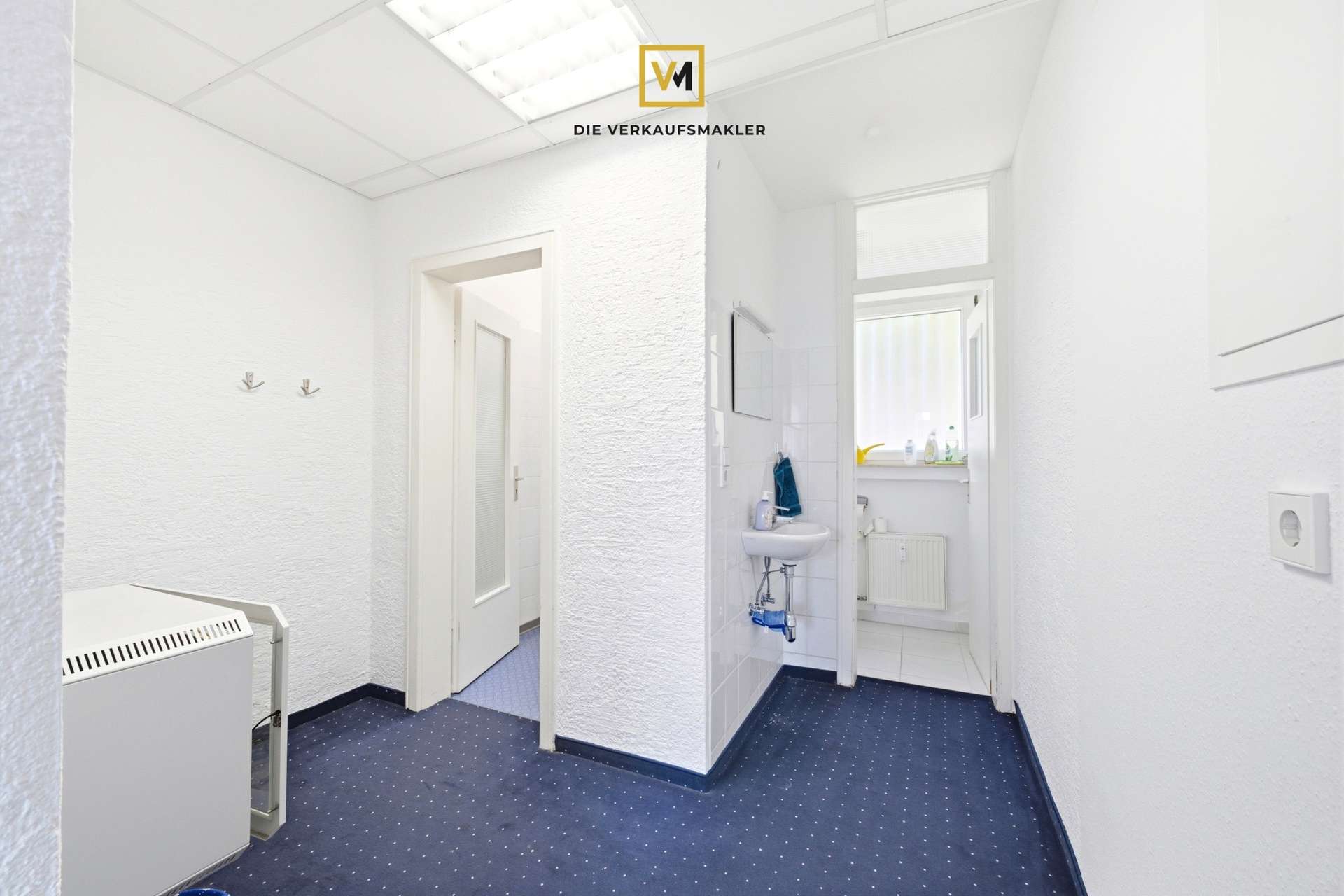 Flur mit WC