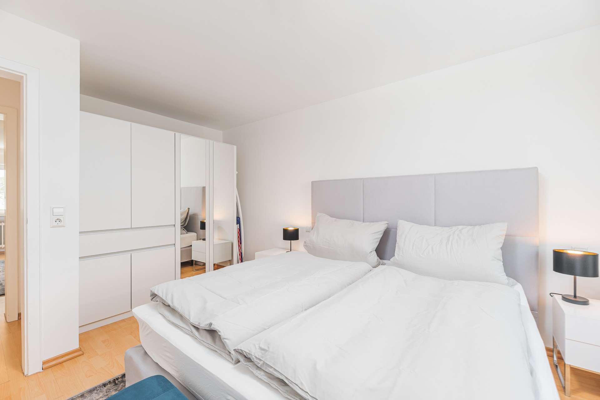 Schlafzimmer, zweite Ansicht