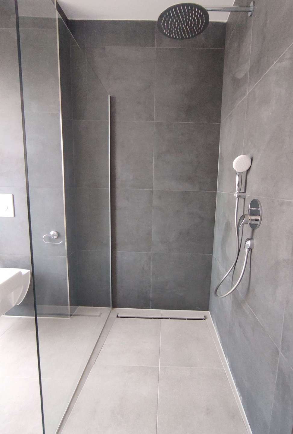 Ebenerdige Dusche