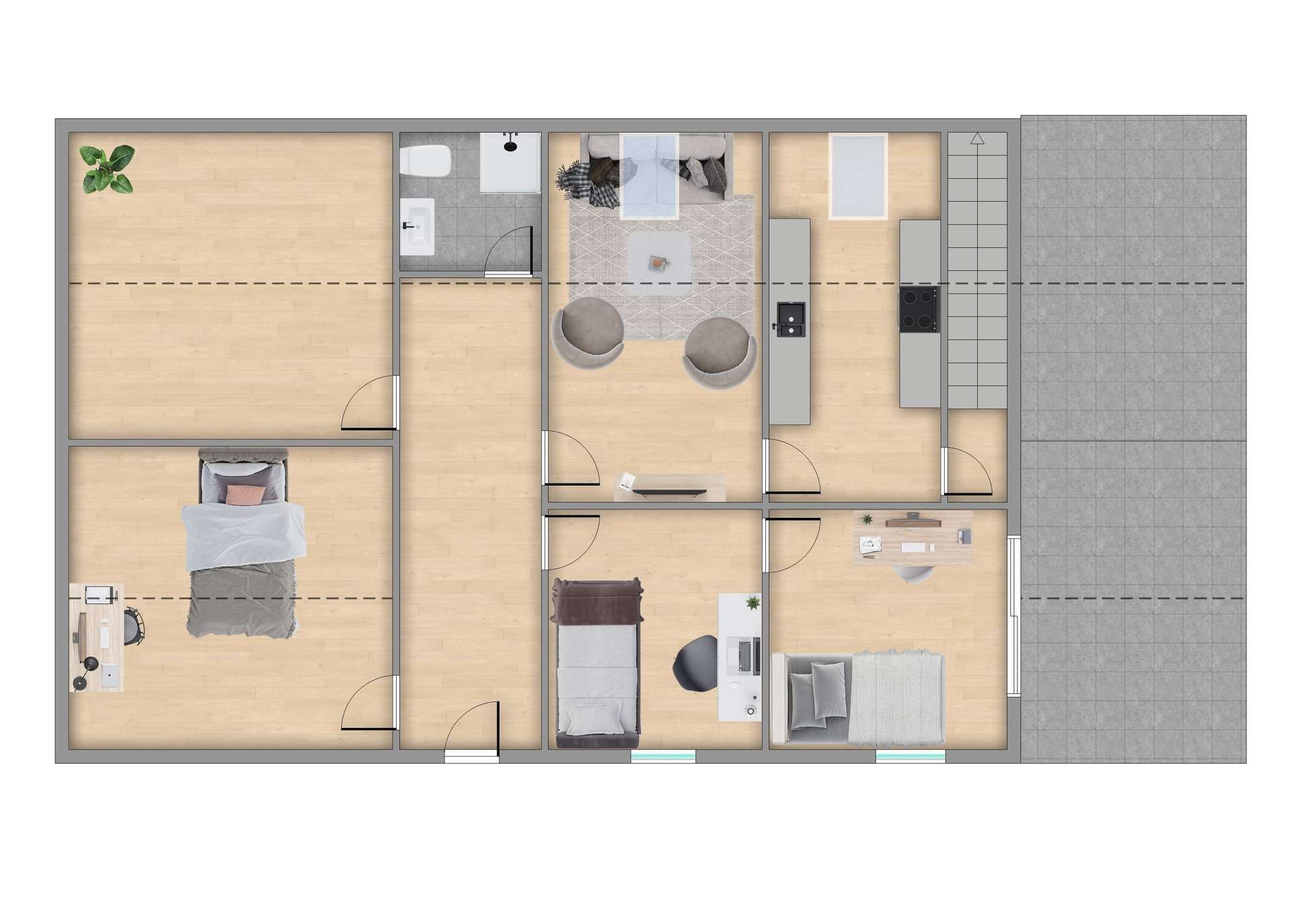 2D Grundriss_Obergeschoss