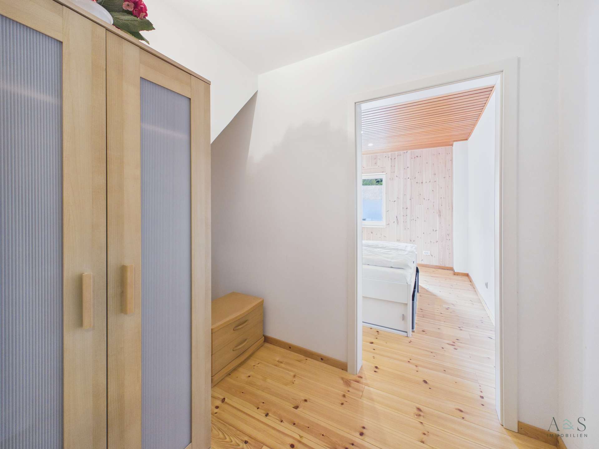 Appartment mit kleinem Wohnzimmer