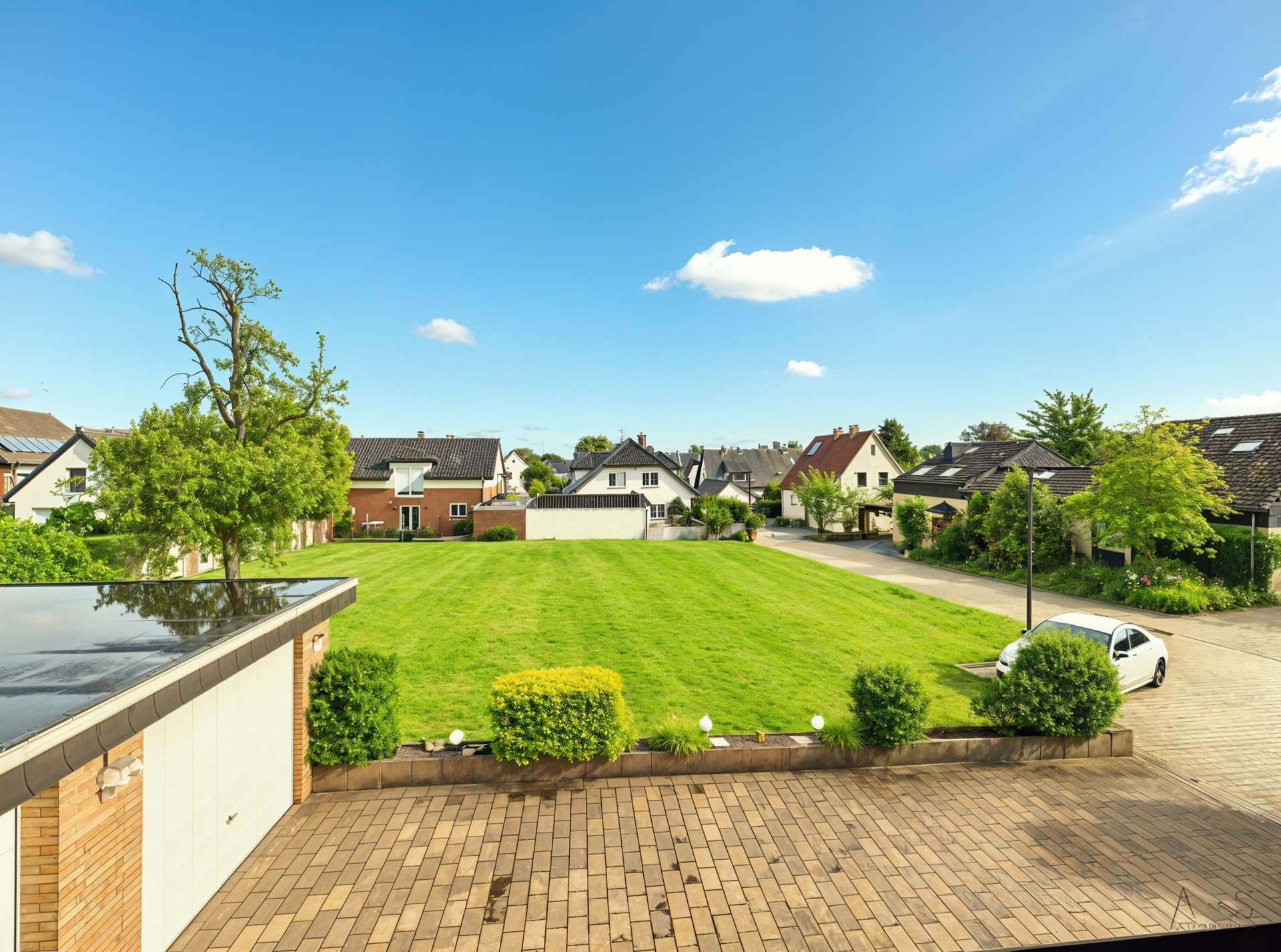 Aussicht vom Balkon 