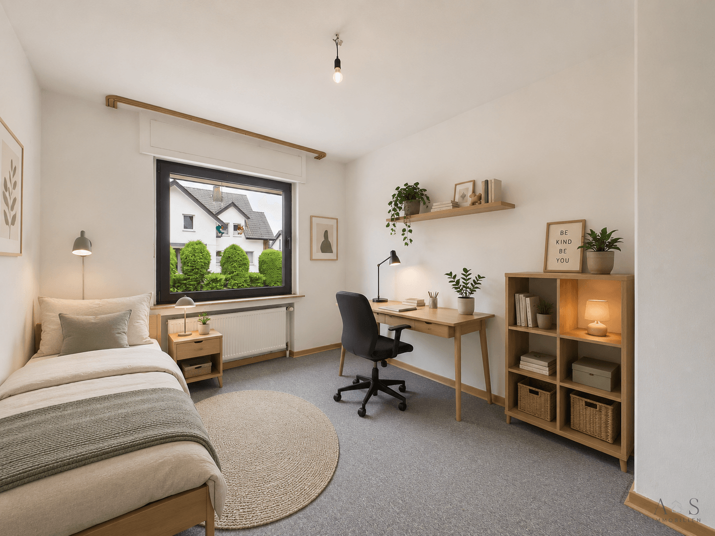 Kinderzimmer mit KI eingerichtet