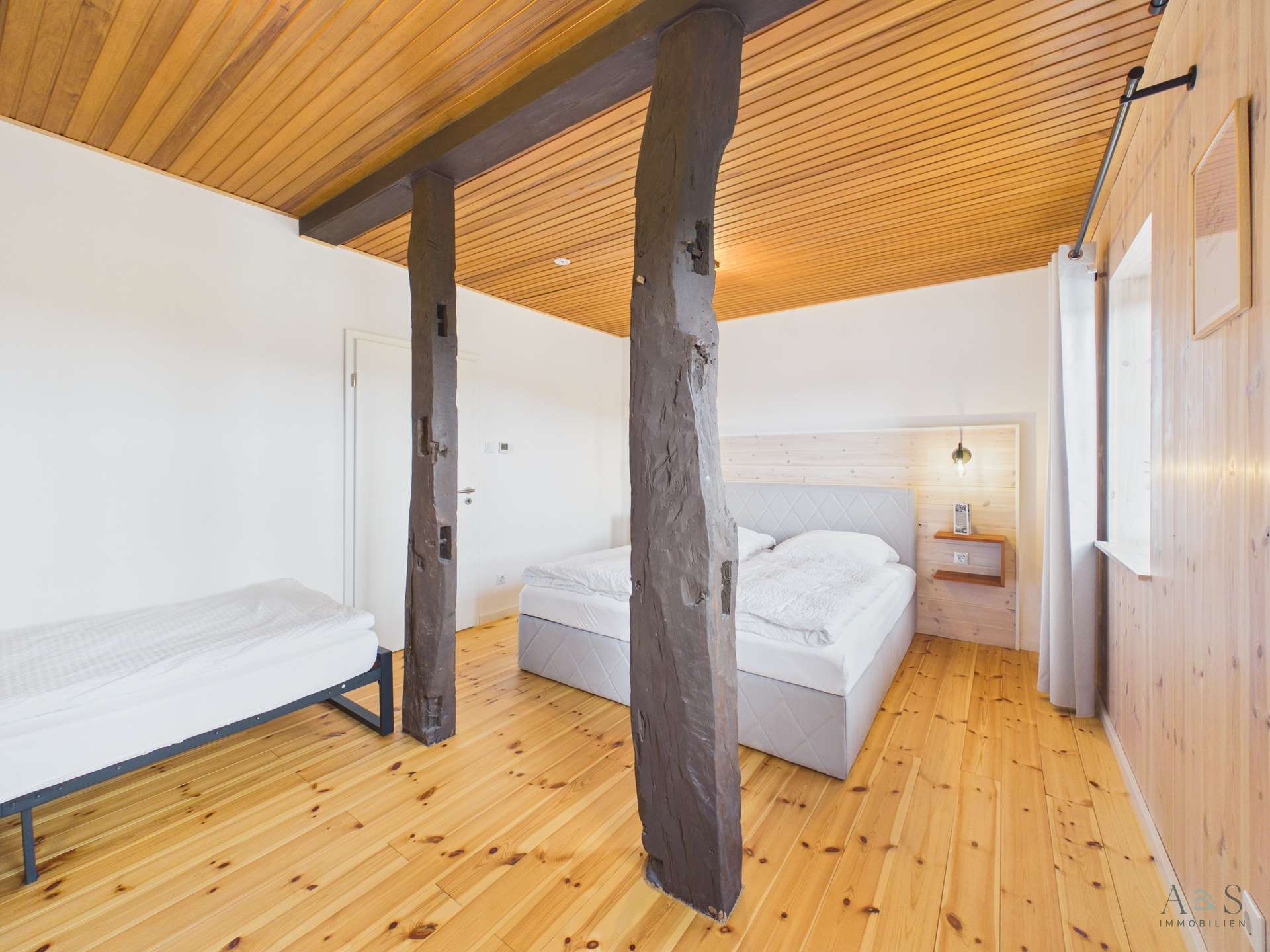 Schlafzimmer 1 Zweizimmer Apartment 