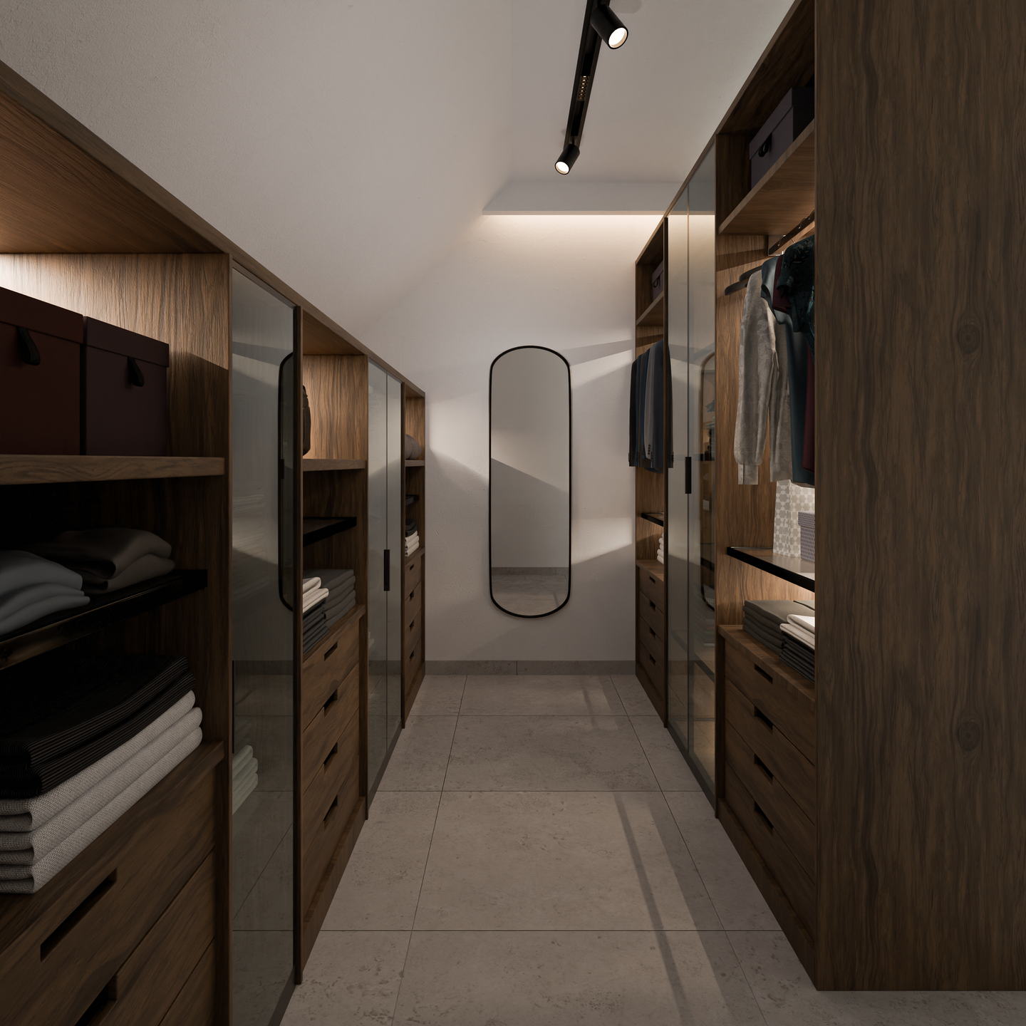 Ankleide visualisiert