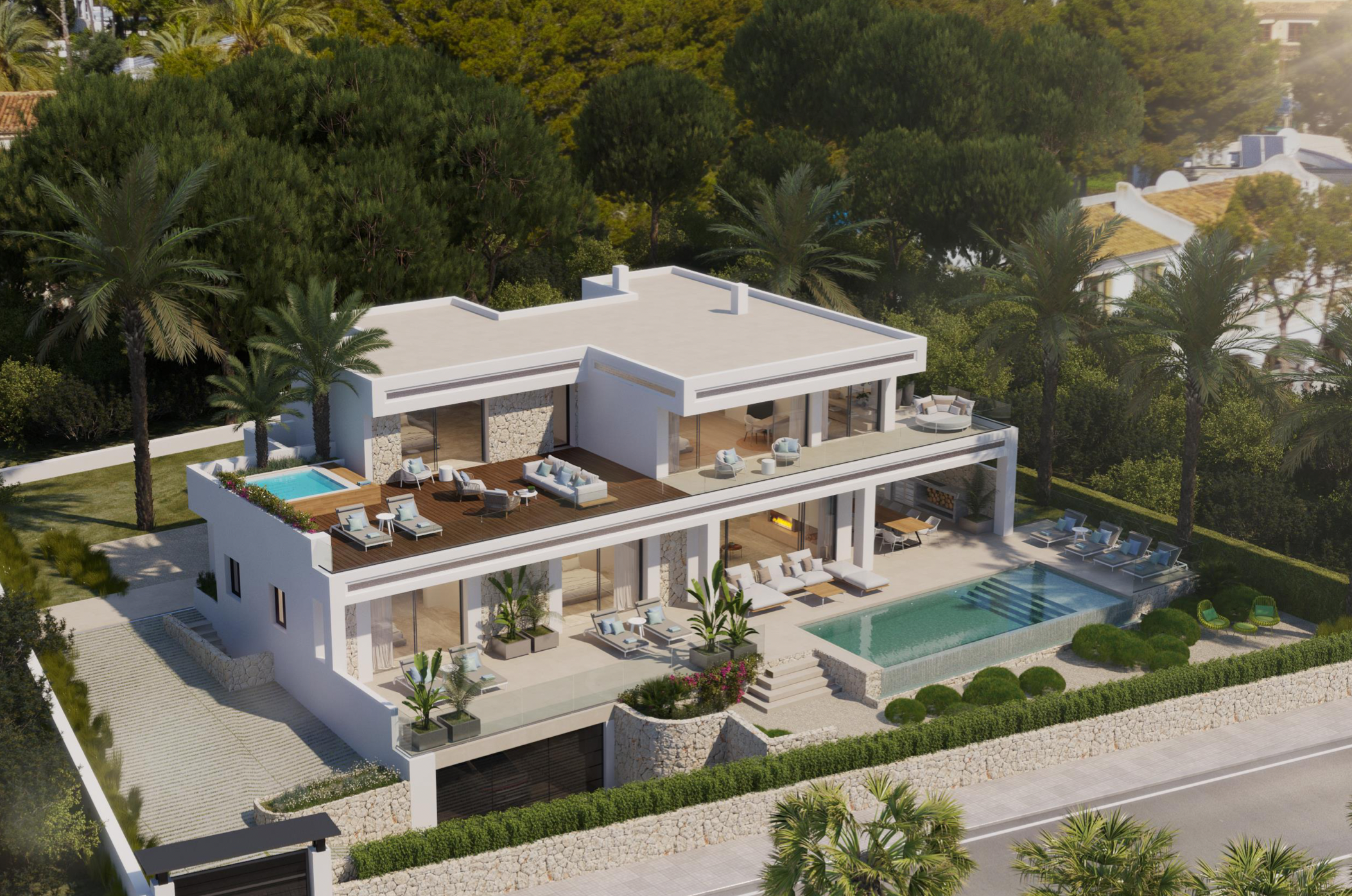 Qlistings - Neubauvilla mit Meerblick in Sol de Mallorca Property Image