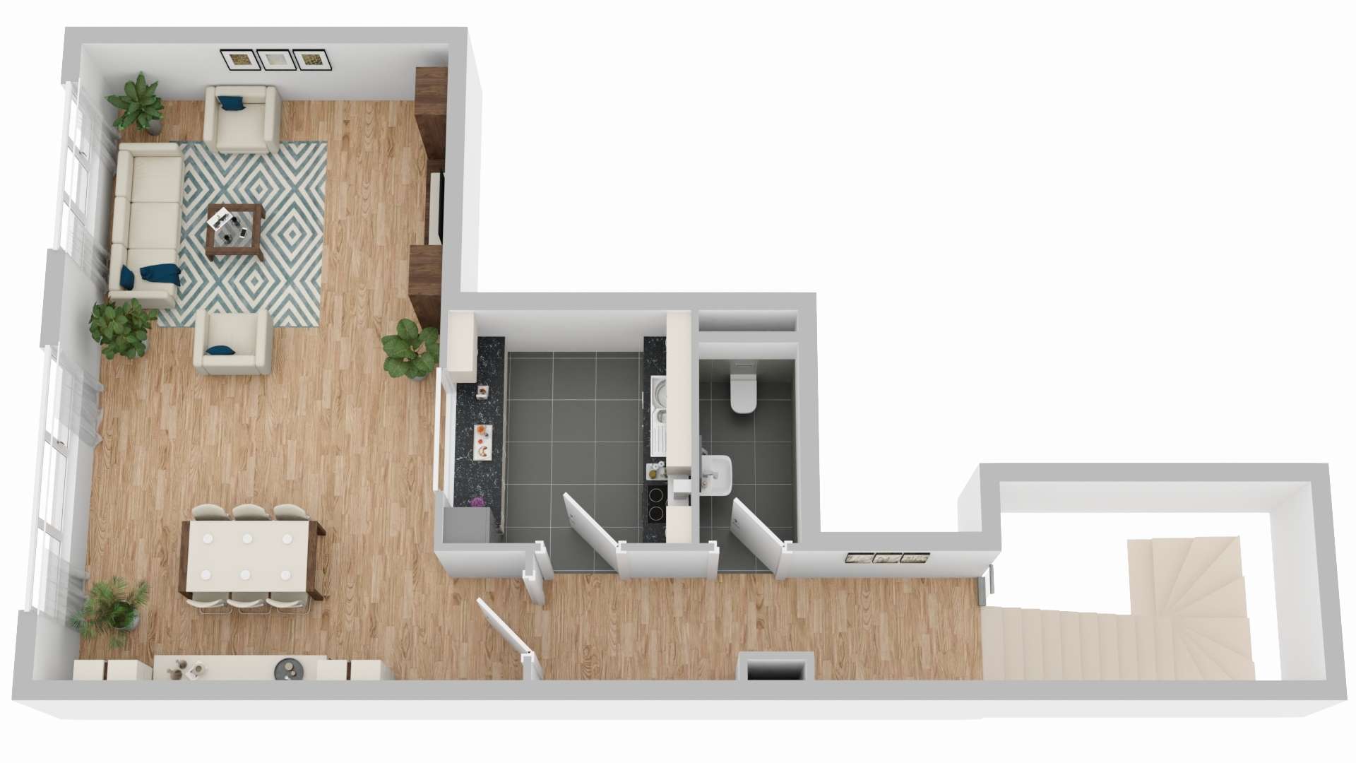 BONN - FAST DIREKT AM RHEIN! MODERNE MAISONETTE MIT 3 ZIMMERN IM ZENTRUM! +AUFZUG - Foto 2