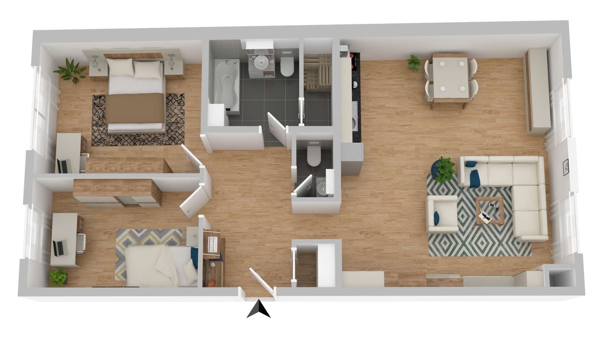 BONN - FAST DIREKT AM RHEIN! MODERNISIERTE 3-ZIMMERWOHNUNG IM ZENTRUM! +AUFZUG +GÄSTE-WC +KÜCHE - Foto 3