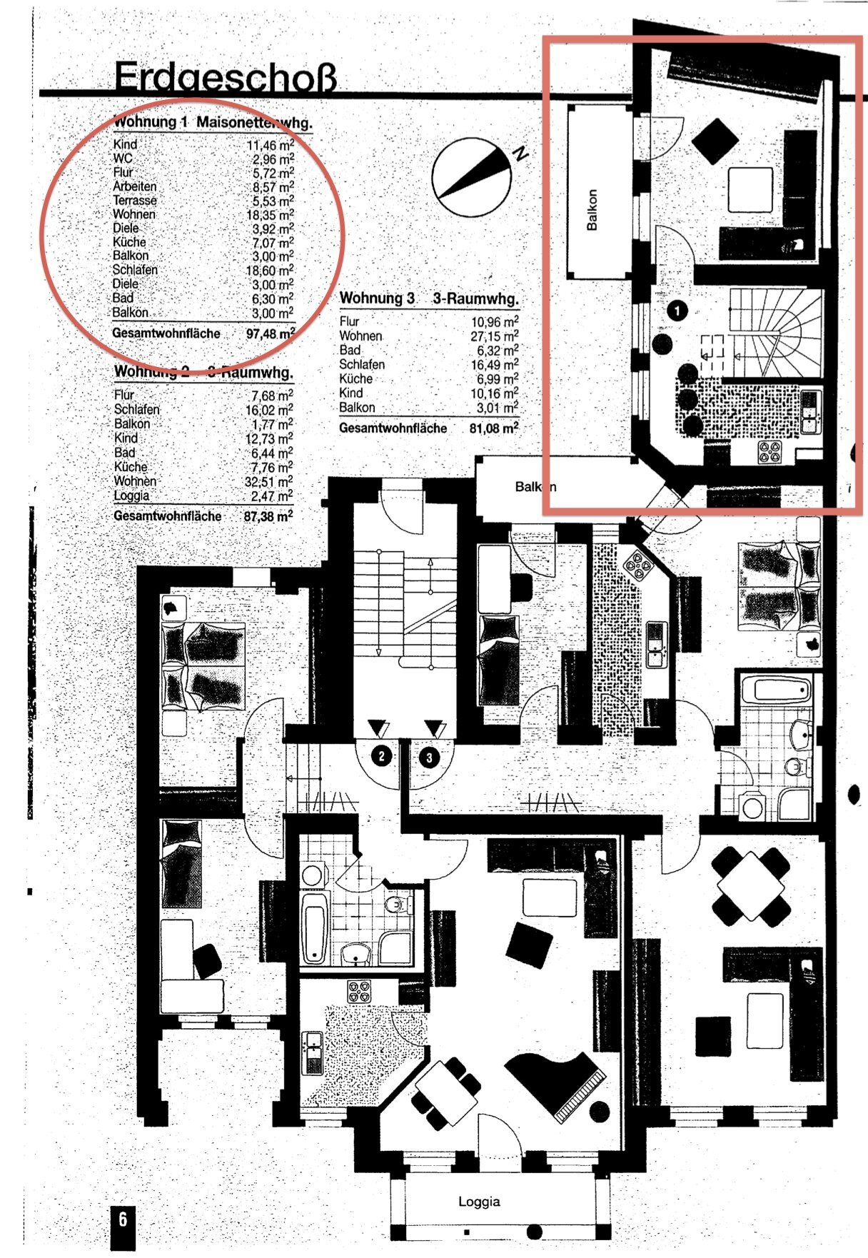 Grundriss Schiller EG