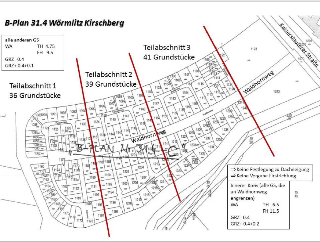 Interessantes Baugrundstück für Geschosswohnungsbau auch gewerblich Nutzbar