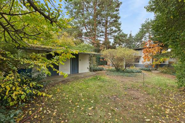 Garden, house in Zeuthen