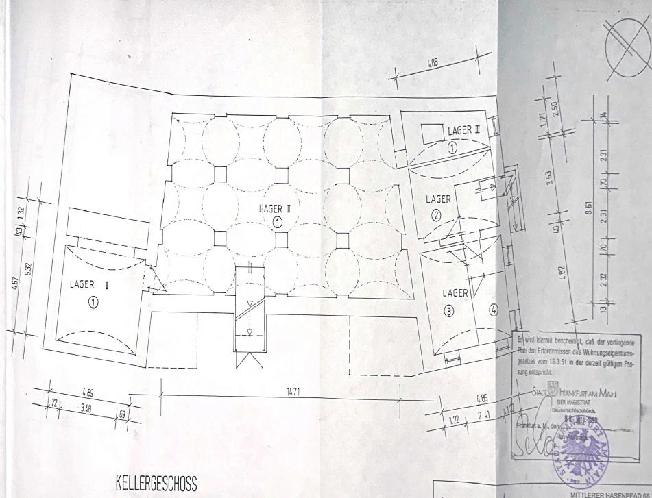 Grundriss Untergeschoss