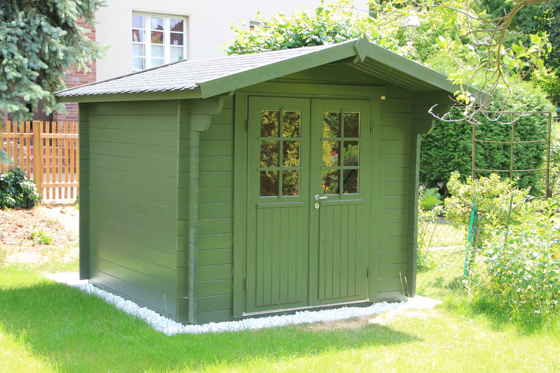 Garten - optional mit Gartenhäuschen
