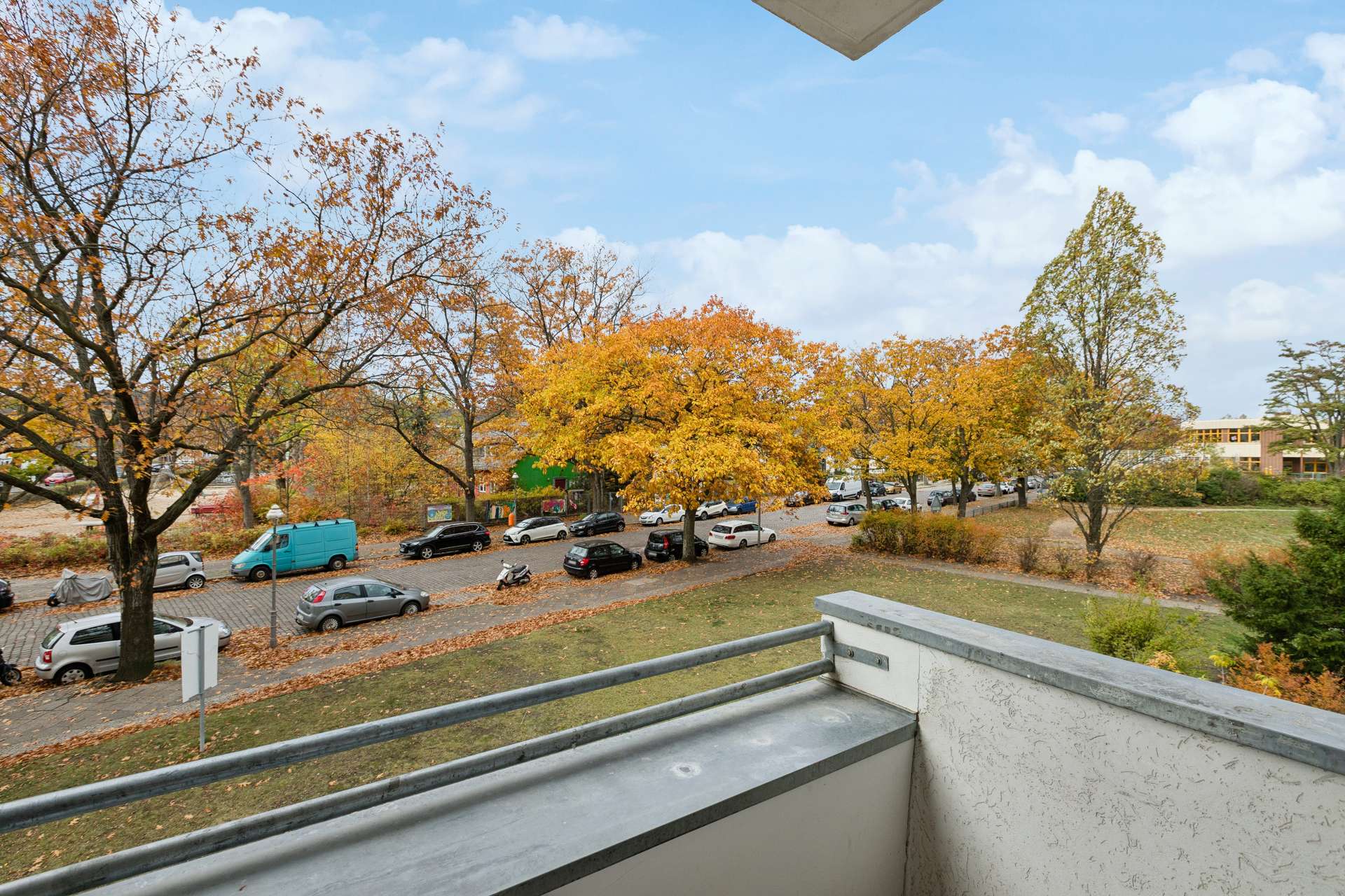 Ausblick vom Balkon, Wohnung in Berlin-Tempelhof-Schöneberg