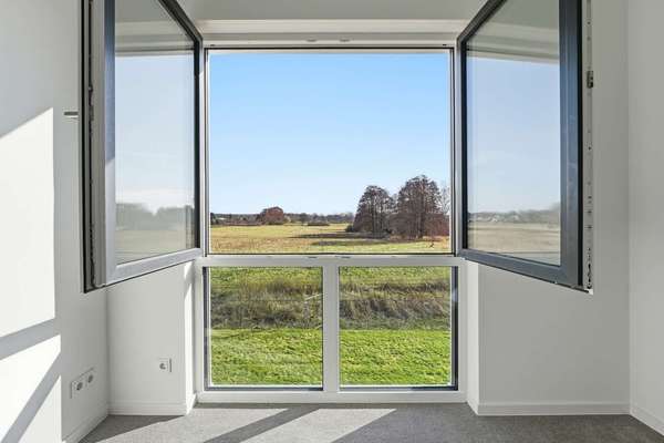 Ausblick, Haus in Beelitz