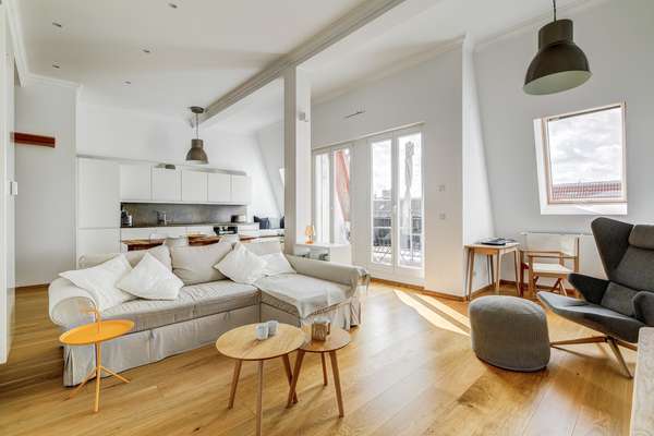 Living and dining area