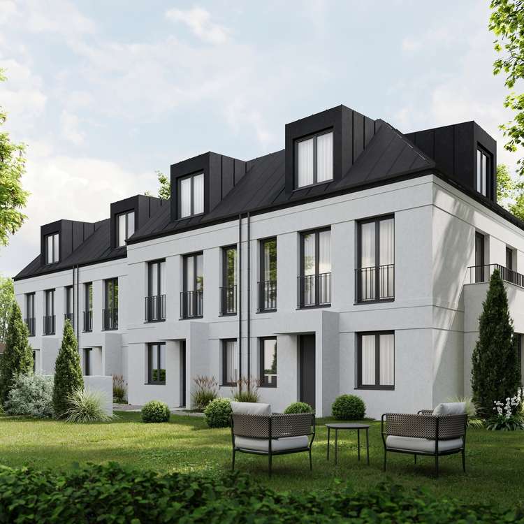 Haus 3: Berg am Laim - NEUBAU - Exklusives Stadthäuserquartett mit Südgärten