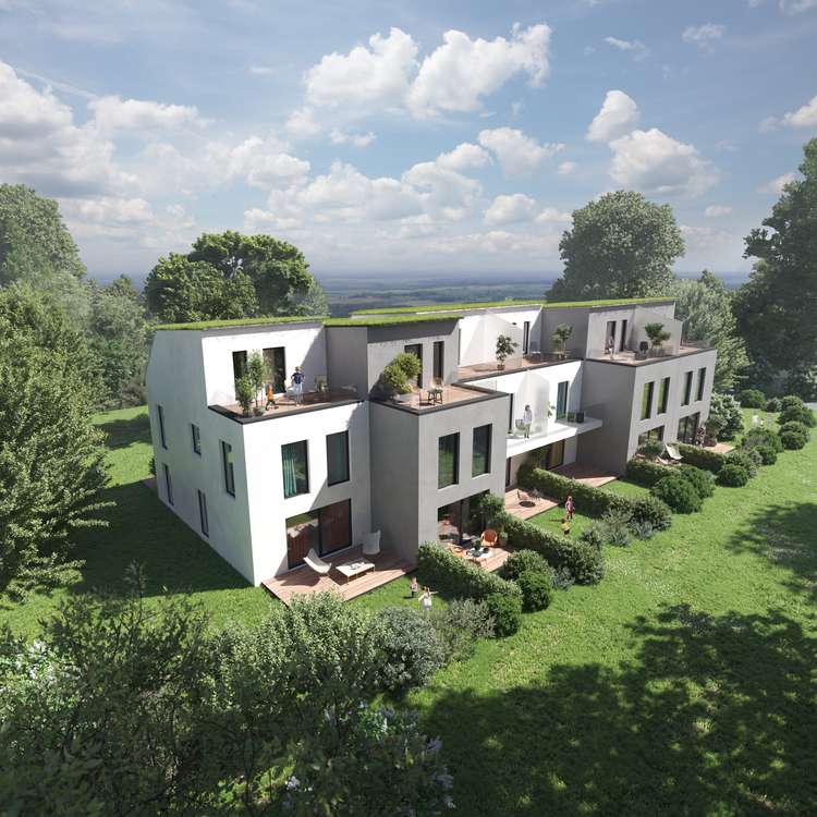 Johanneskirchen - NEUBAU-TOWNHOUSE 4 mit Südgarten & Dachterrasse im Grünen!