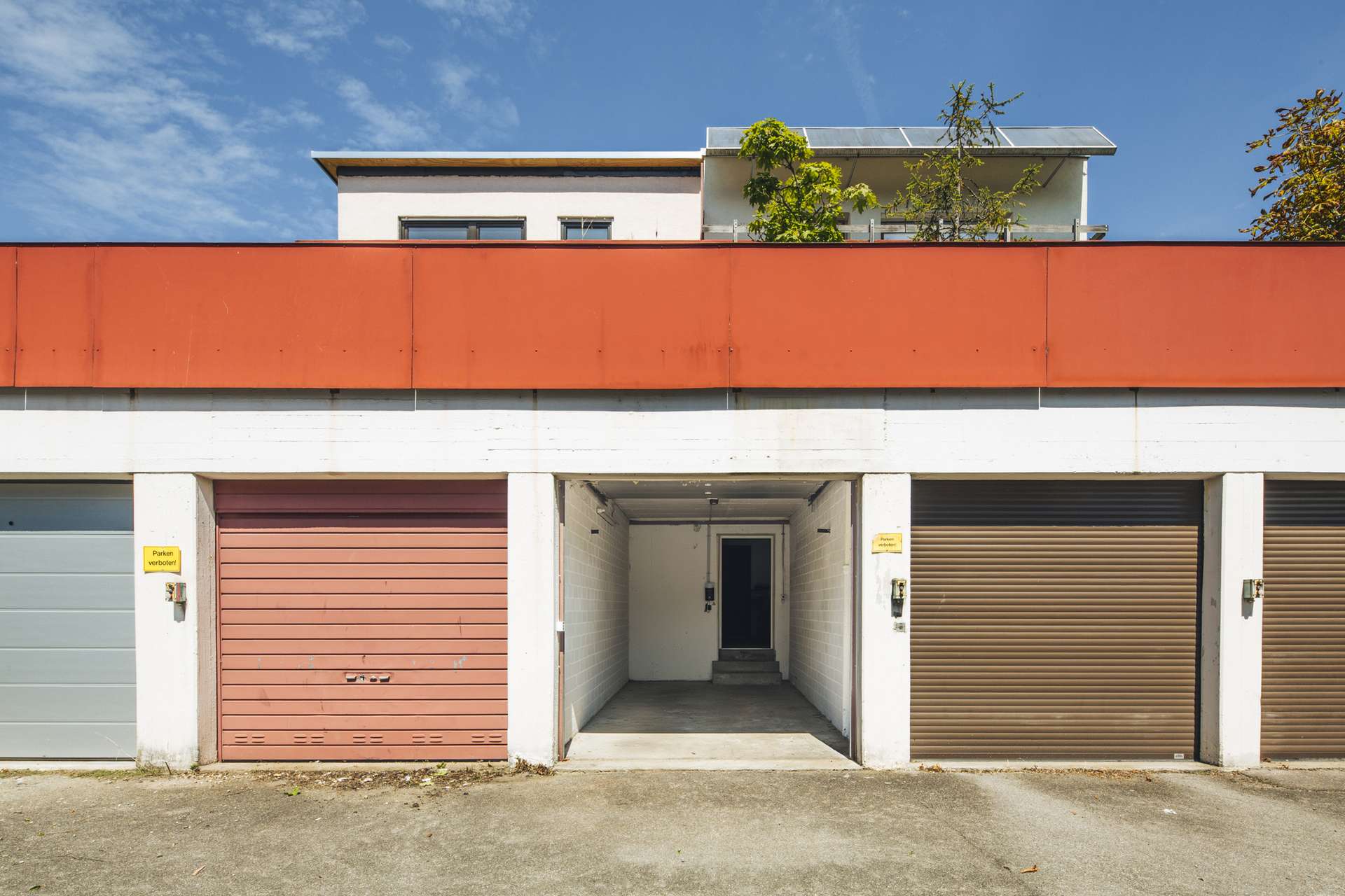 Garage mit direktem Zugang