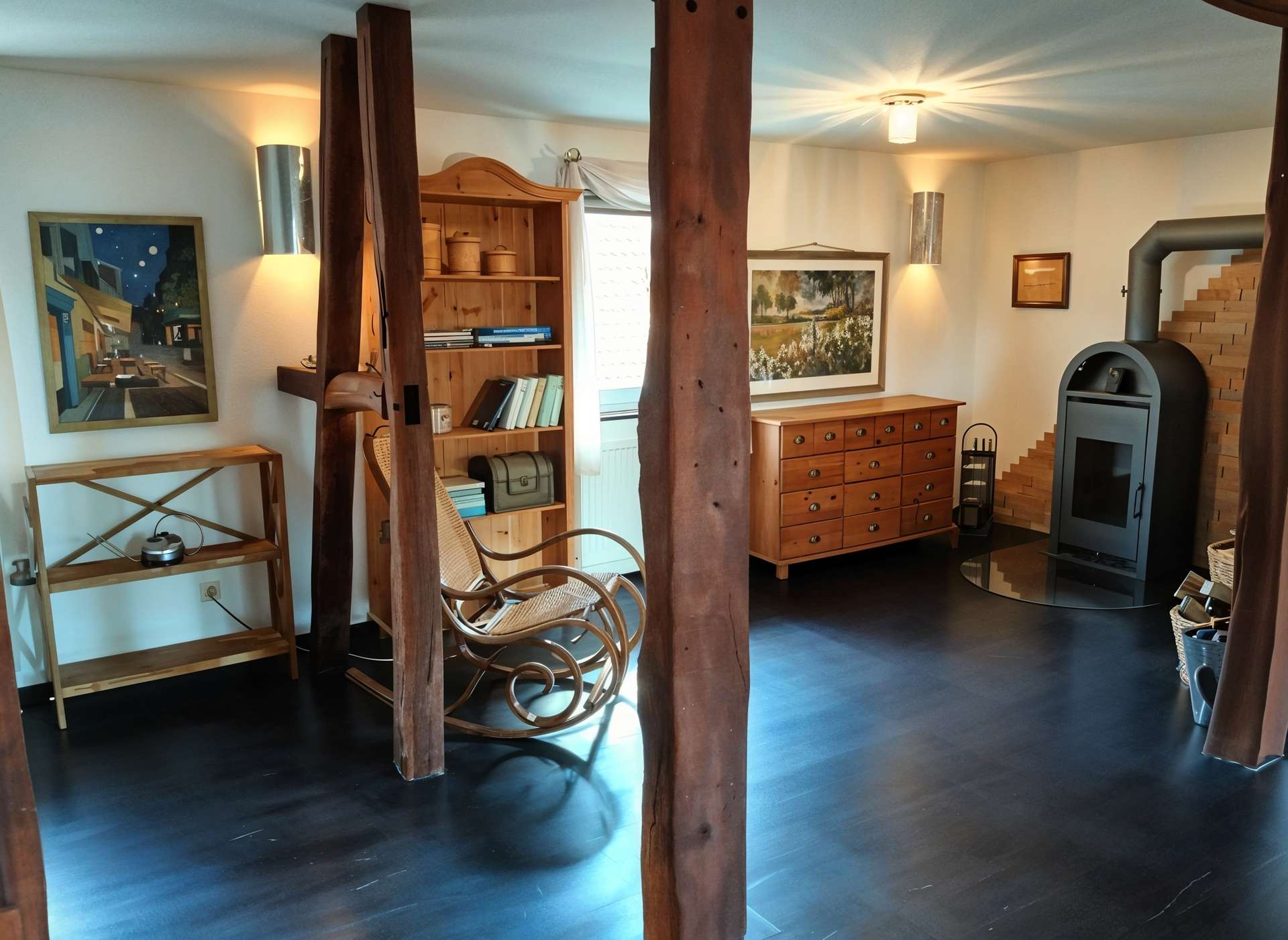 Wohnzimmer Teilbereich Leseecke