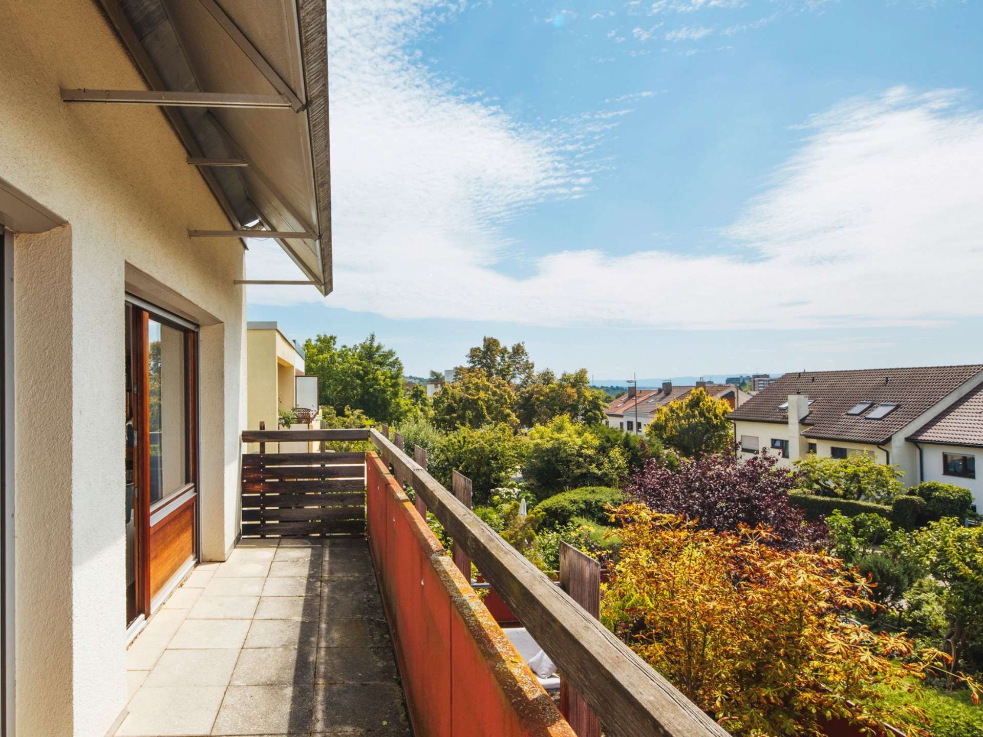 Balkon mit Aussicht