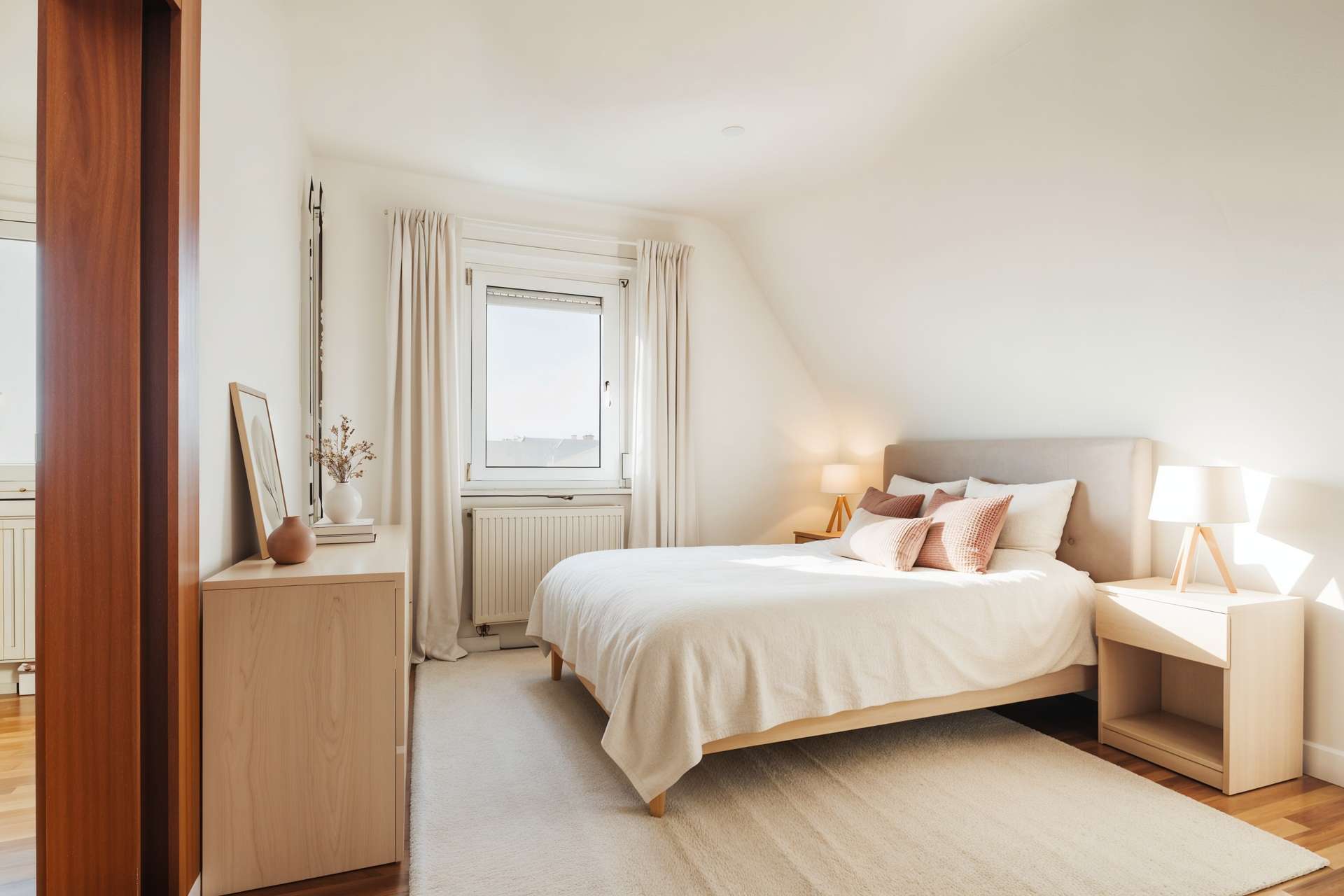 Schlafzimmer 1 OG - Einrichtungsbeispiel