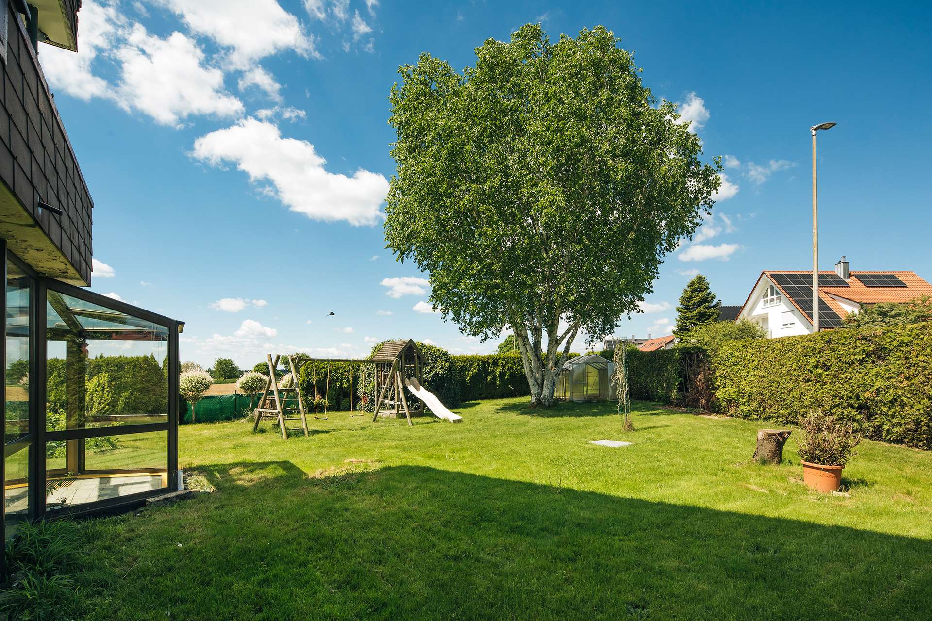 Teilansicht Garten