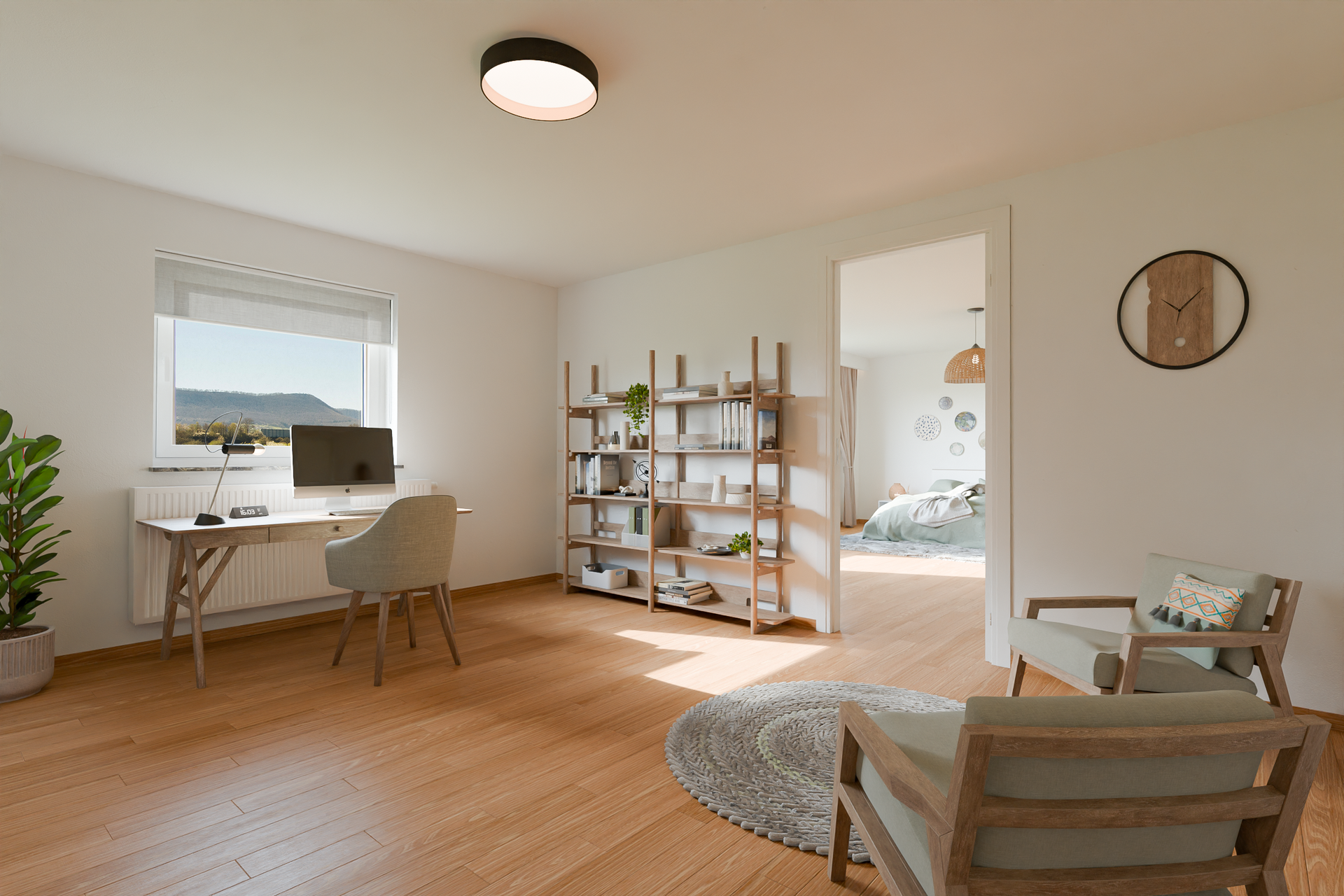 UG Einrichtungsbeispiel Arbeitszimmer