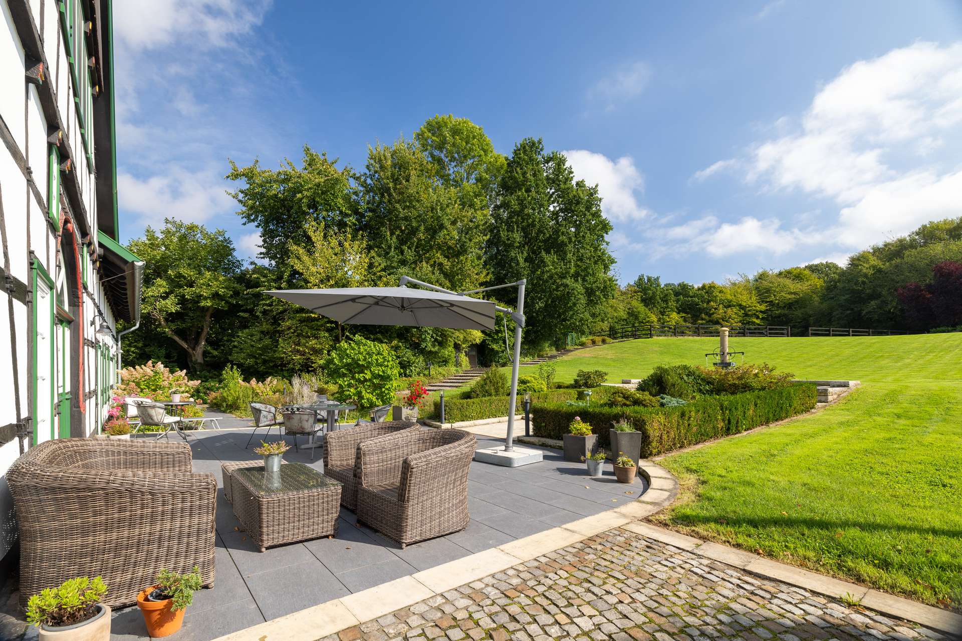 Haupthaus Terrasse