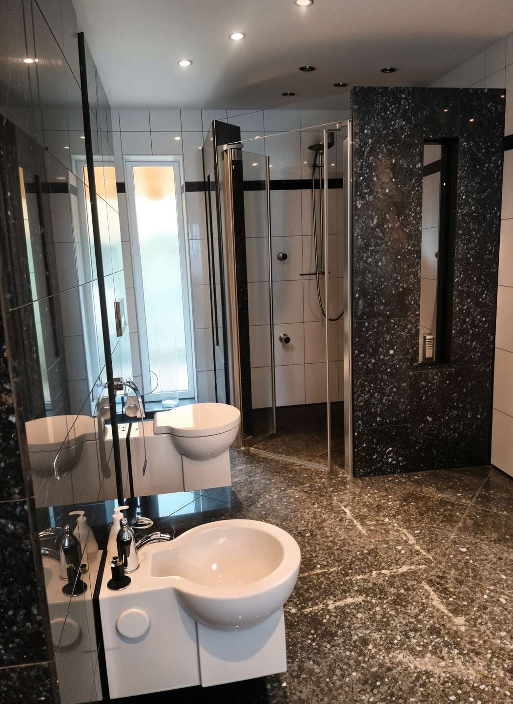 Begehbare Jette-Joop-Dusche