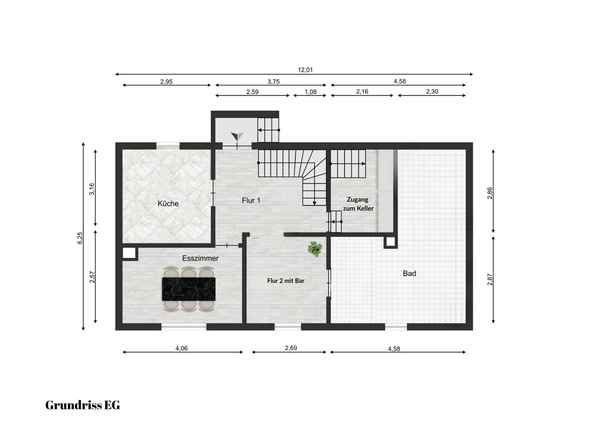 Grundriss EG aktuell