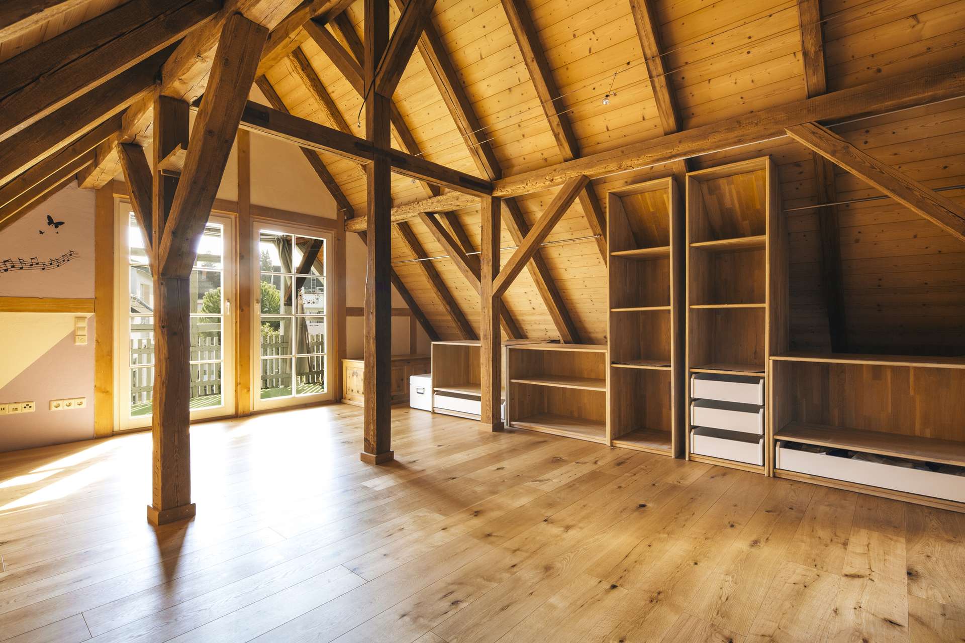 Schlafzimmer 1 mit Balkon
