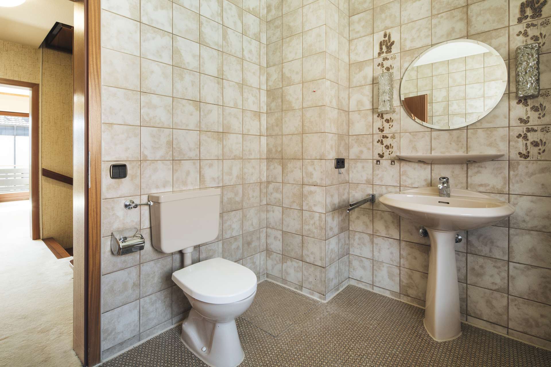 Tageslichtbad mit WC