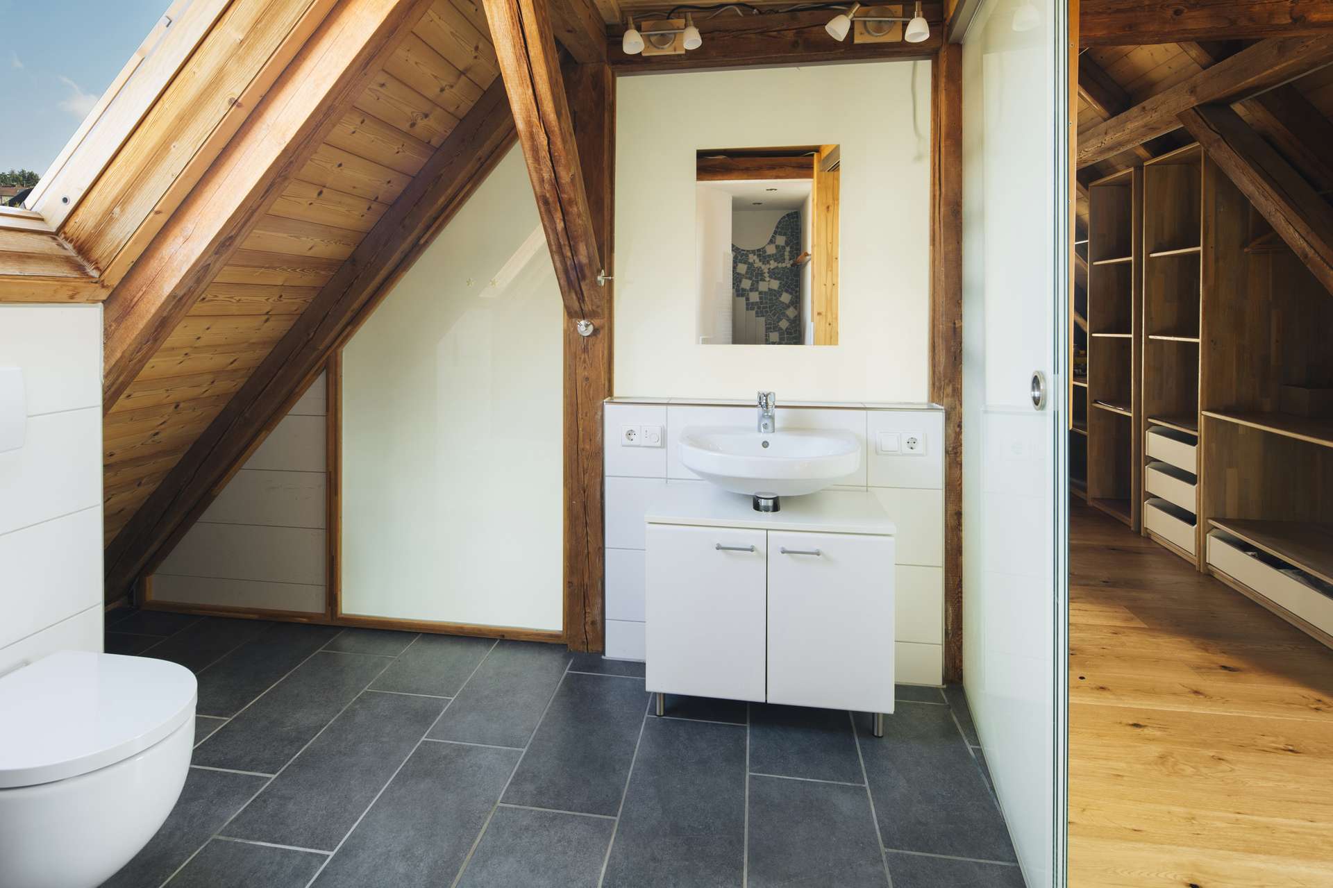 Teilansicht Bad en suite