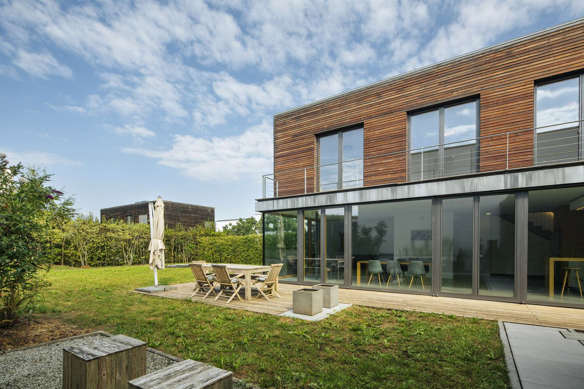 Terrasse und Garten