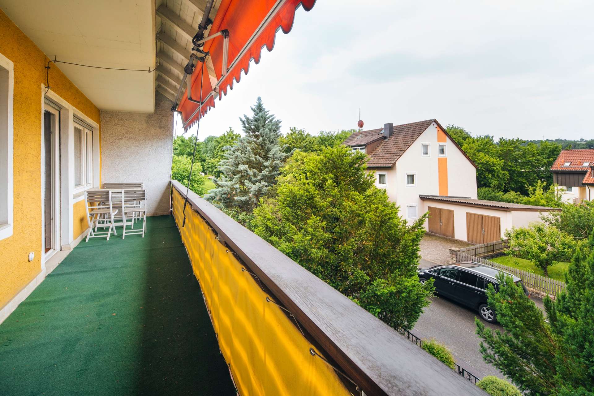 Balkon Wohnung EG und 1. OG