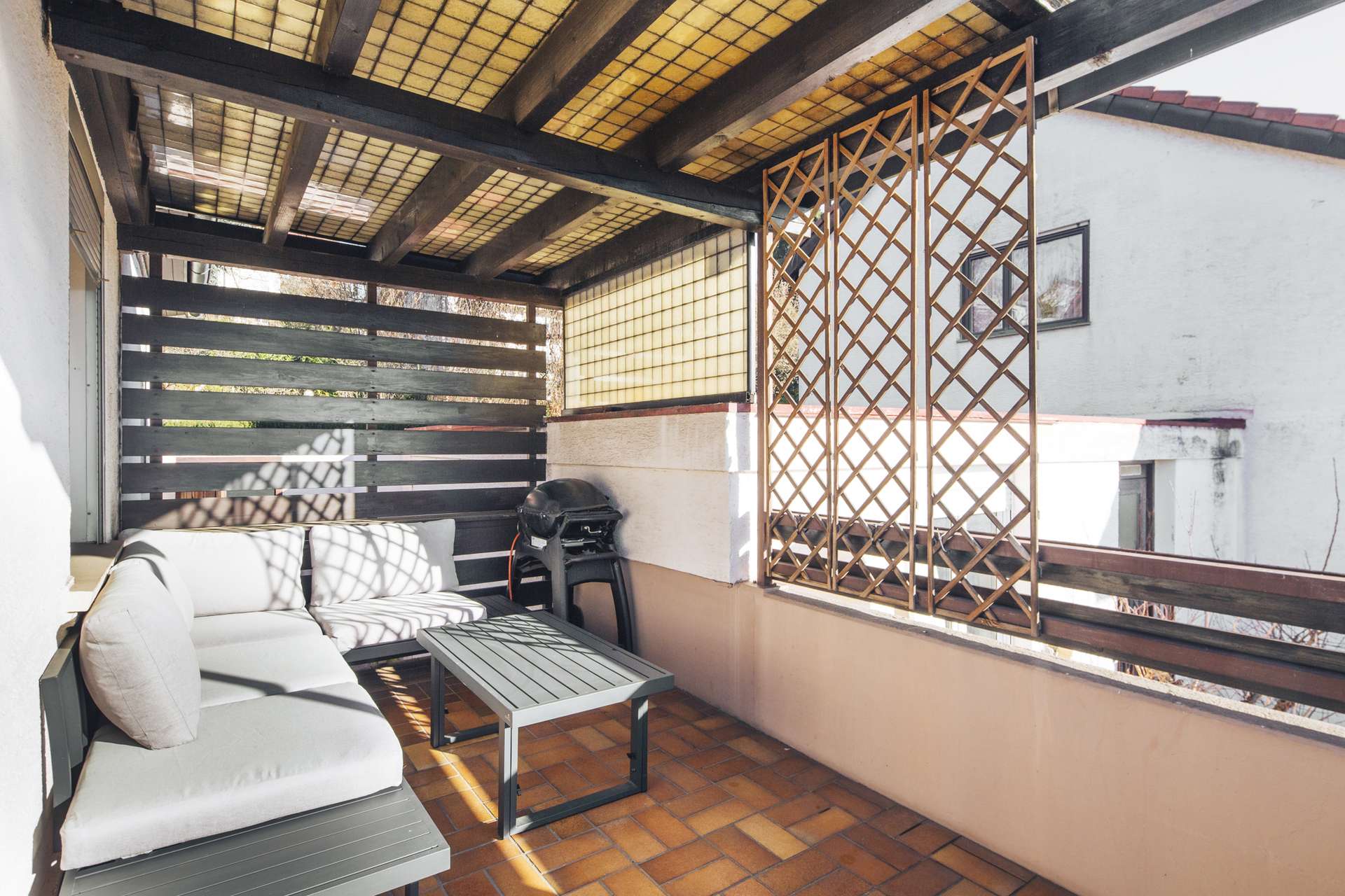 Sitzplatz Balkon