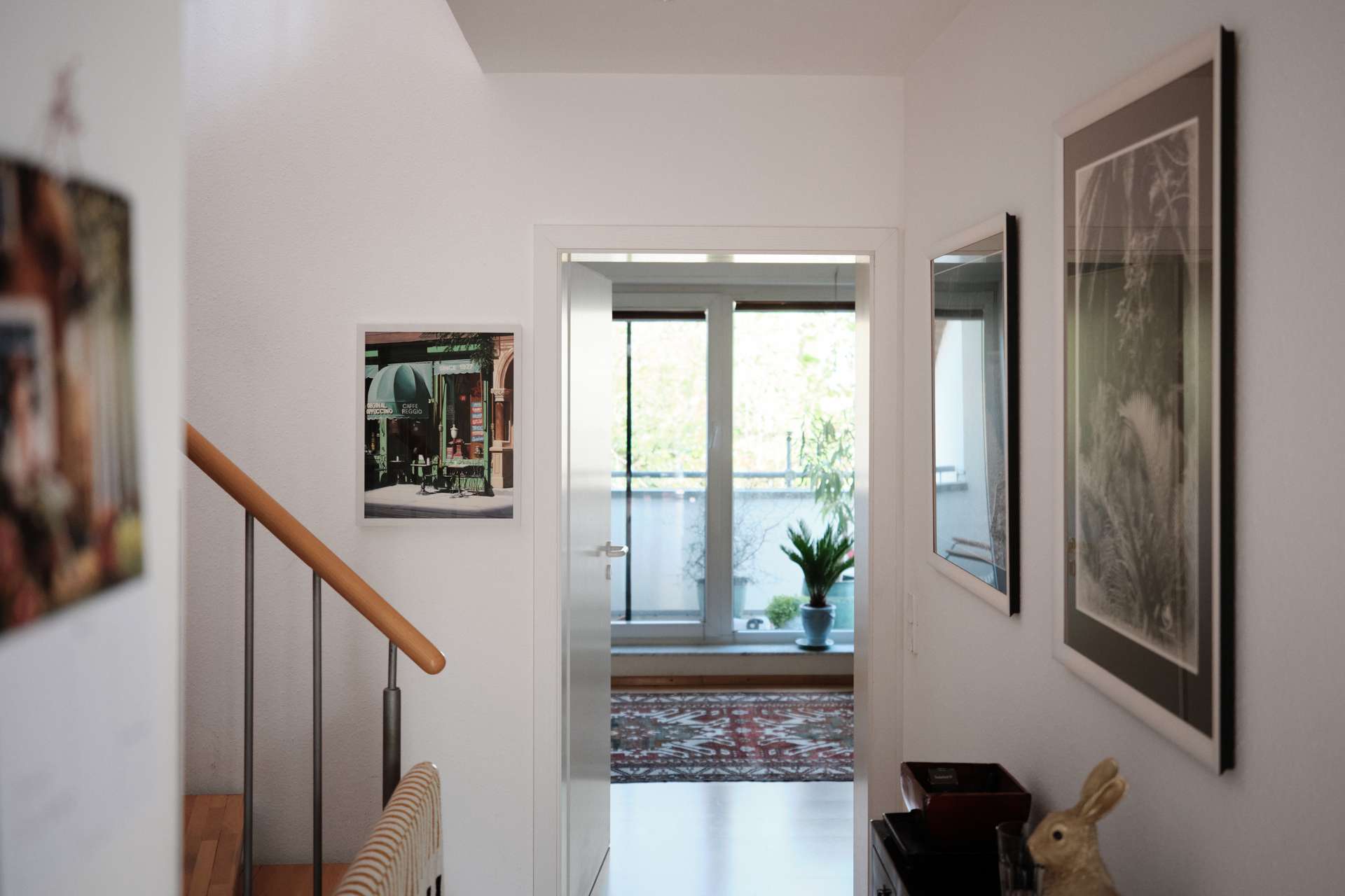 Viel Licht, Dachterrasse und das Feld direkt vor der Tür