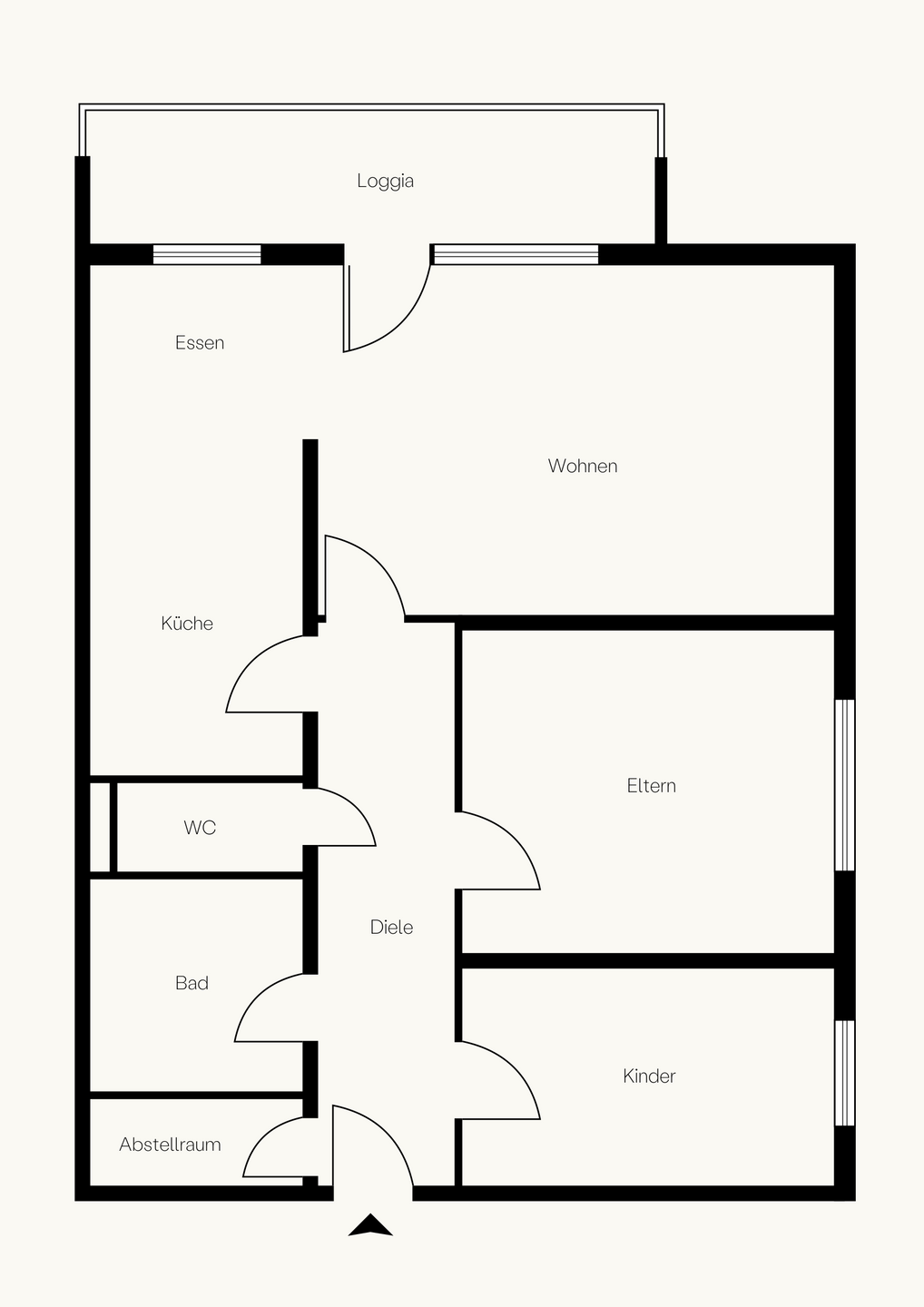 Großzügige Wohnung mit Loggia, Aufzug & gepflegter Ausstattung in Heidelberg-Wieblingen