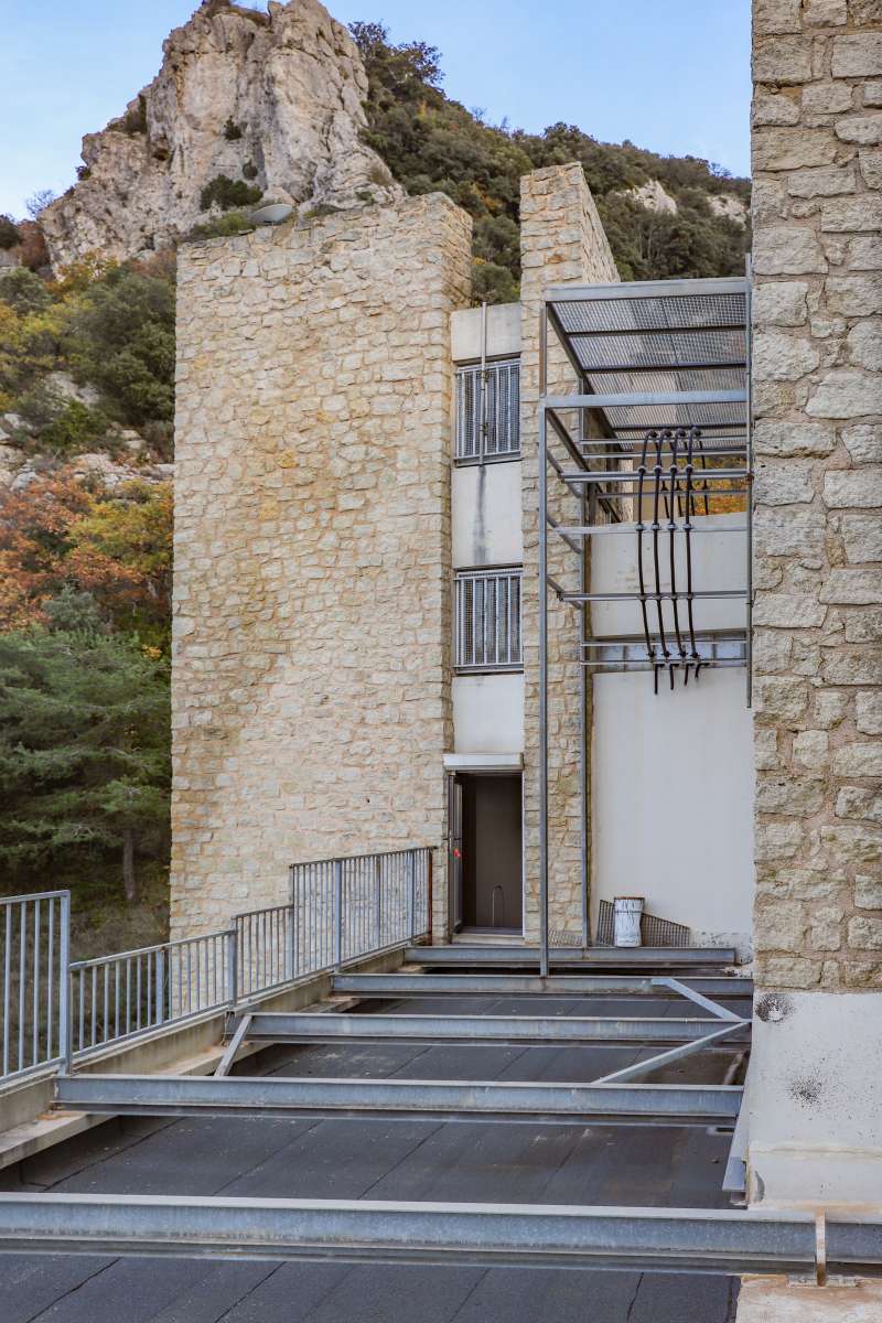 Ehemalige Relaistation von Jean Dumont in der Provence